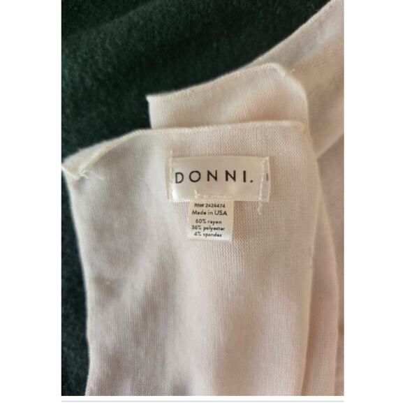 DONNI. Colorblock Knit Scarf Wrap – Soft Rayon Blend - Picture 2 of 3